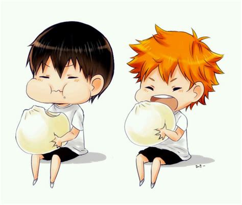 Kageyama and Hinata - Haikyuu!!(High Kyuu!!) Fan Art (37105582) - Fanpop