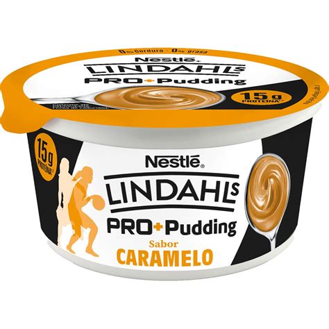 Pro pudding con proteínas sabor caramelo envase 150 g LINDHALS