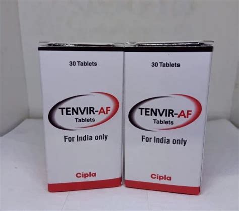 Tenvir Af Tenofovir Alafenamide Mg Tablet Cipla Ltd Tablet S In