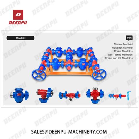 Api Surface Choke Manifold Kill Choke Manifold Oil Manifold