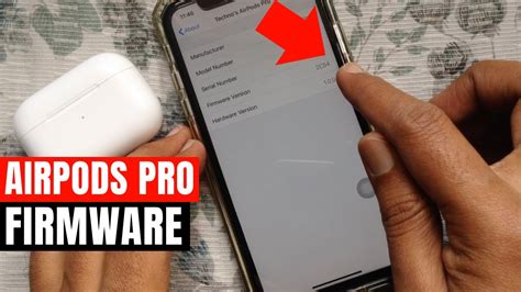 How To Check Airpods Pro Firmware Version Youtube