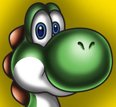 Yoshi face by VixDojoFox on DeviantArt