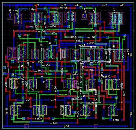 Layout Of The Proposed Circuit Shown In Fig 4 Download Scientific