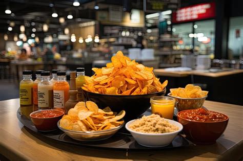 Listado De Patios De Comidas Con Tiendas Que Disfrutan De Papas Fritas