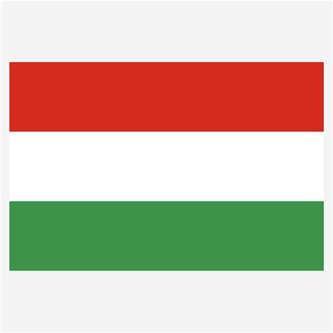 Premium Vector Hungary Flag Isolated Vector Illustration