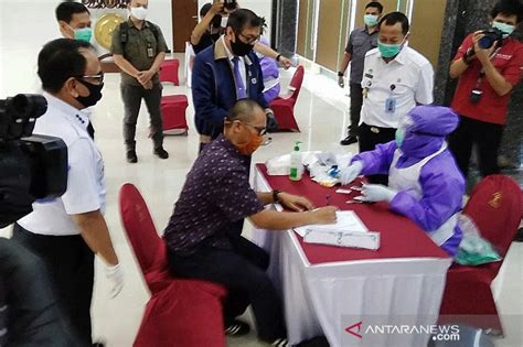 Kemenkumham Gelar Rapid Test Deteksi COVID 19 Bagi Wartawan ANTARA News