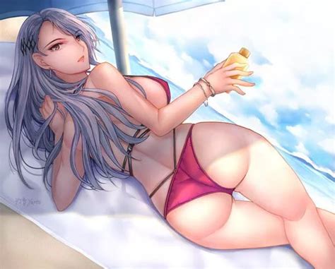 Sae At The Beach Nudes Shinmegamihentai Nude Pics Org