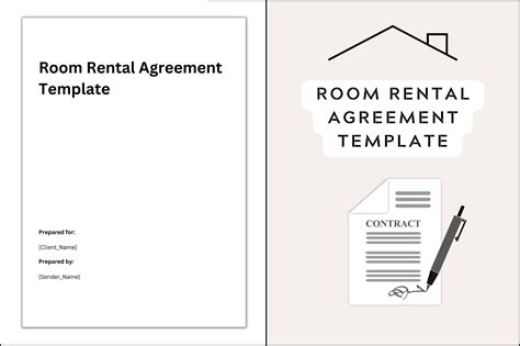 Room Rental Agreement Template Graphic By Realtor Templates Creative