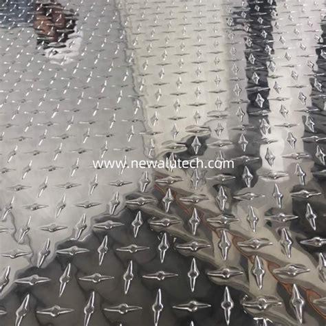 Wholesale Anti Slip Aluminium Checkered Diamond Aluminium Tread Sheet