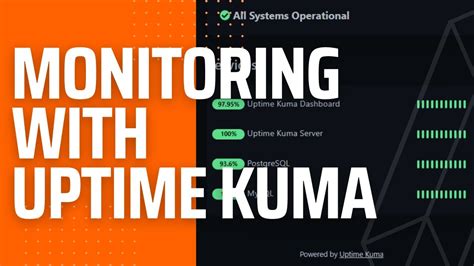 Install Uptime Kuma Similar To Uptime Robot Monitor Website