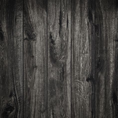 Fondo De Textura De Madera Negra Foto Premium