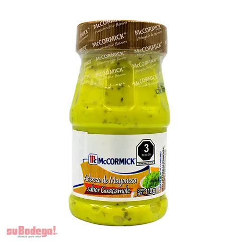 Mayonesa Mc Cormick Guacamole Gr Subodega Alcanza Para M S