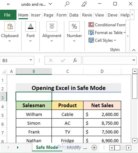 Fixed Undo And Redo In Excel Not Working Simple Solutions