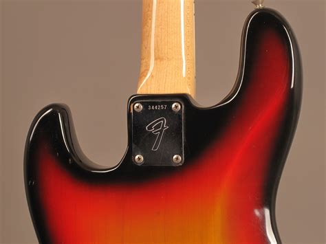 1972 Fender Jazz Bass Sunburst Guitarpoint