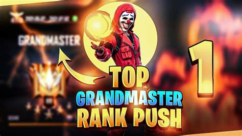 Top Grandmaster Rank Push 1 🔥😈 Viral Trending Video Youtube