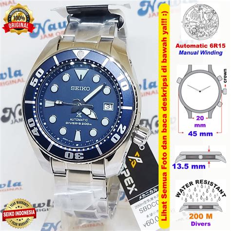 Jual Seiko Prospex Sbdc033j Blue Sumo Divers Jam Tangan Pria Sbdc033 Shopee Indonesia