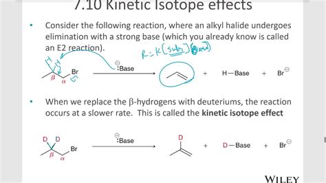 Ch7 12 Kinetic Isotope Effect YouTube