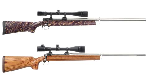 Two Bolt Action Rifles with Scopes | Rock Island Auction