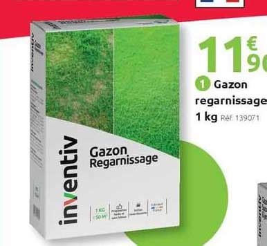 Promo Gazon Regarnissage Kg Inventiv Chez Mr Bricolage Icatalogue Fr