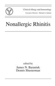 Rhinitis Medicamentosa Nonallergic Rhinitis Peter M Graf T