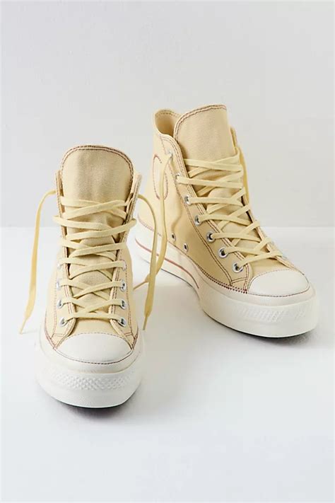 Chuck Taylor All Star Lift Platform Contrast Sneakers | Free People