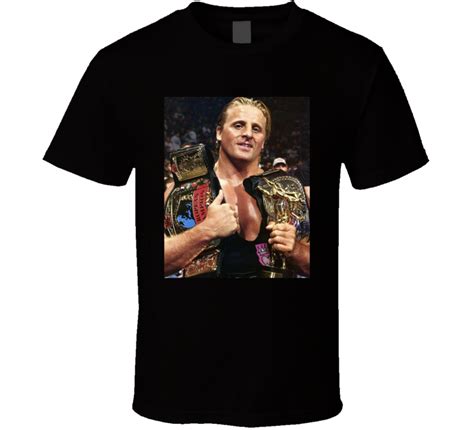 Owen Hart Blue Blazer Wrestler Wrestling Legend T Shirt