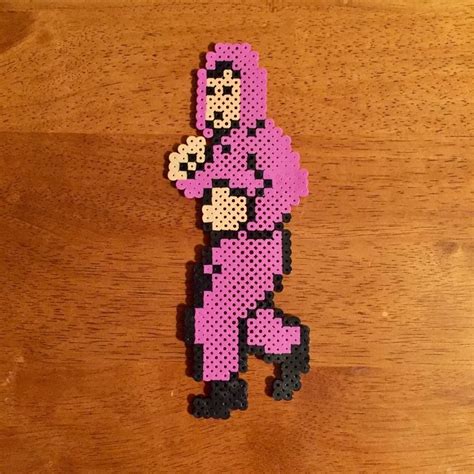 Mike Tyson S Punch Out Pink Track Suit Little Mac Perler Beads Little Mac