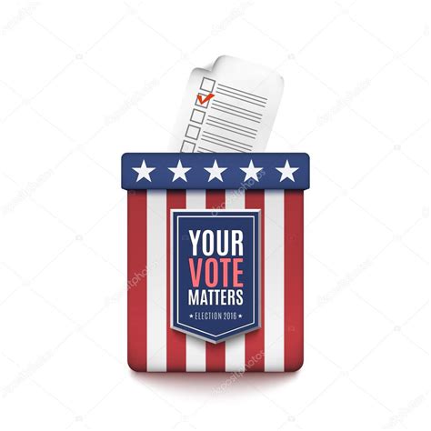 Election ballot box. Stock Vector by ©Aleksandrsb 115943710