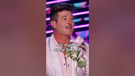 Robin Thicke’s Dad Dated Gloria Steinem Themaskedsinger Youtube