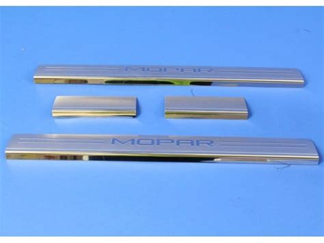 Genuine Mopar Door Sill Guards W Mopar Logo Mopar Genuine