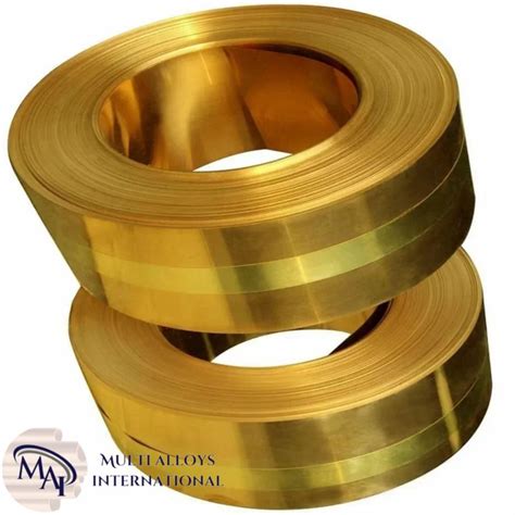 Indigo Brass Strip Coils For Industrial Construction Certification Iso 90012008 At Rs 600