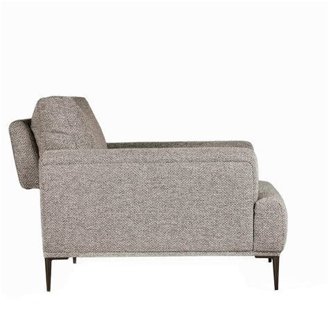 Hero Supreme Comfort Fabric Armchair With Titanium Legs Armchair Loft