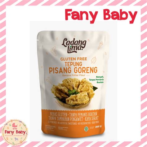 Jual Ladang Lima Tepung Pisang Goreng Gr Shopee Indonesia