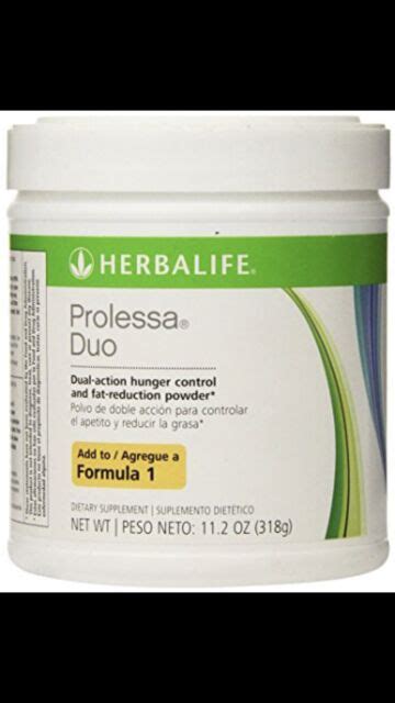 Herbalife Prolessa Duo Oz Fat Burner Day Supply For Sale