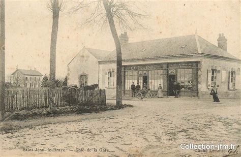 CPA FRANCE 45 St Jean de Braye Café de la gare 45 loiret