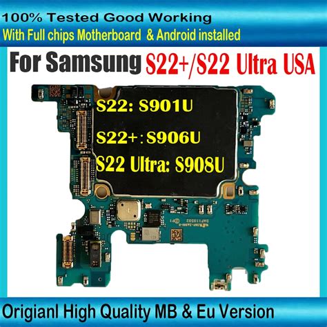 Placa Base Para Samsung Galaxy S Ultra Placa L Gica Desbloqueada Con