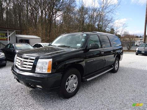 2003 Sable Black Cadillac Escalade Esv Awd 59739657 Car Color Galleries