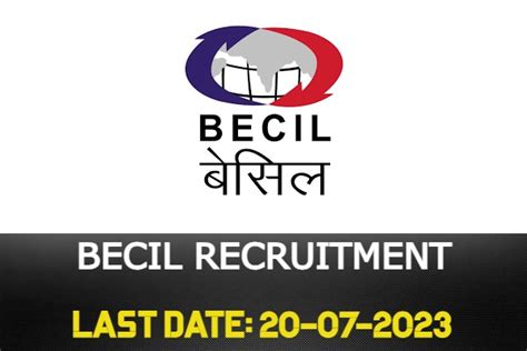 BECIL Recruitment 2023 For Field Assistant 250 Posts Last Date 20