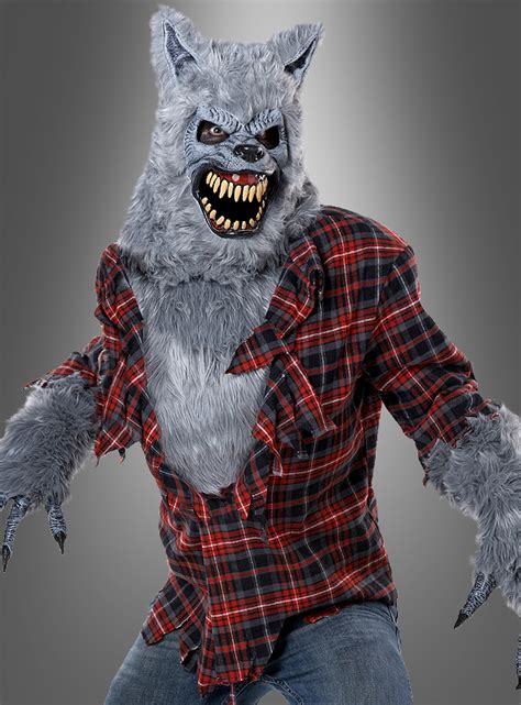 Werwolf Kost M F R Erwachsene Wolf Kost M Mit Maske