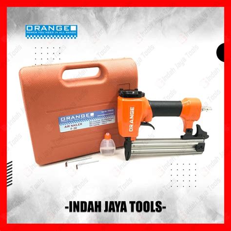 Jual ORANGE Air Nailer F30 Mesin Alat Paku Tembak Staples Stapler Di