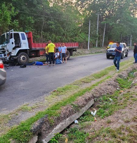 Fallece motociclista en accidente de tránsito en Cabañas En La Mira