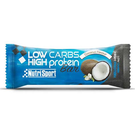 Nutrisport Barrita Protéica Low Carbs High Protein 60g 1 Unidad Coco