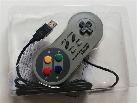 レトロ調 Usb ゲームパッド 限定モデル Bsgp801gy 箱説有 遊戯屋