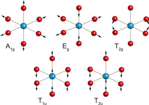 The Five Different Local Vibrational Modes Of Ti Octahedra Download Scientific Diagram