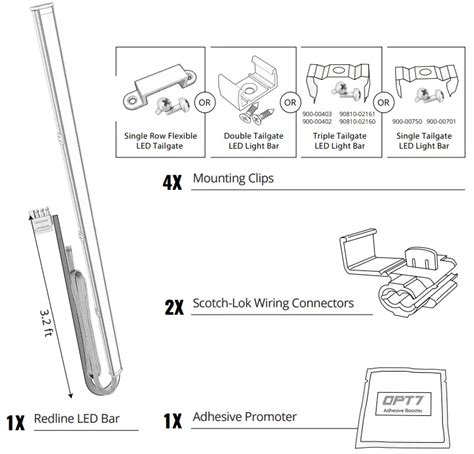 Led Tailgate Light Bar Wiring Diagram Shelly Lighting