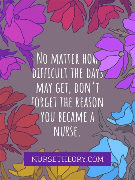 66 Inspirational Nurse Quotes To Lift Your Mood Nurse Theory