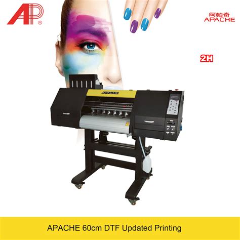 Apache 60cm Double I3200 Heads Digital Roll Dtf Pet Film Printer Heat