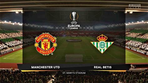 Manchester United Vs Betis Octavos De Final Ida Europa League