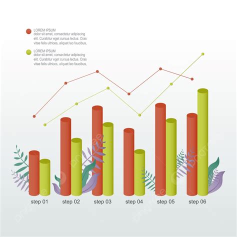 Diagram Batang Diagram Grafik Ilustrasi Infografis Bisnis Statistik