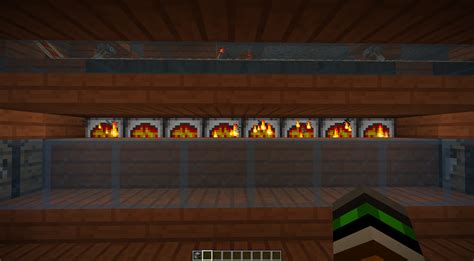 Minecraft Furnace Room